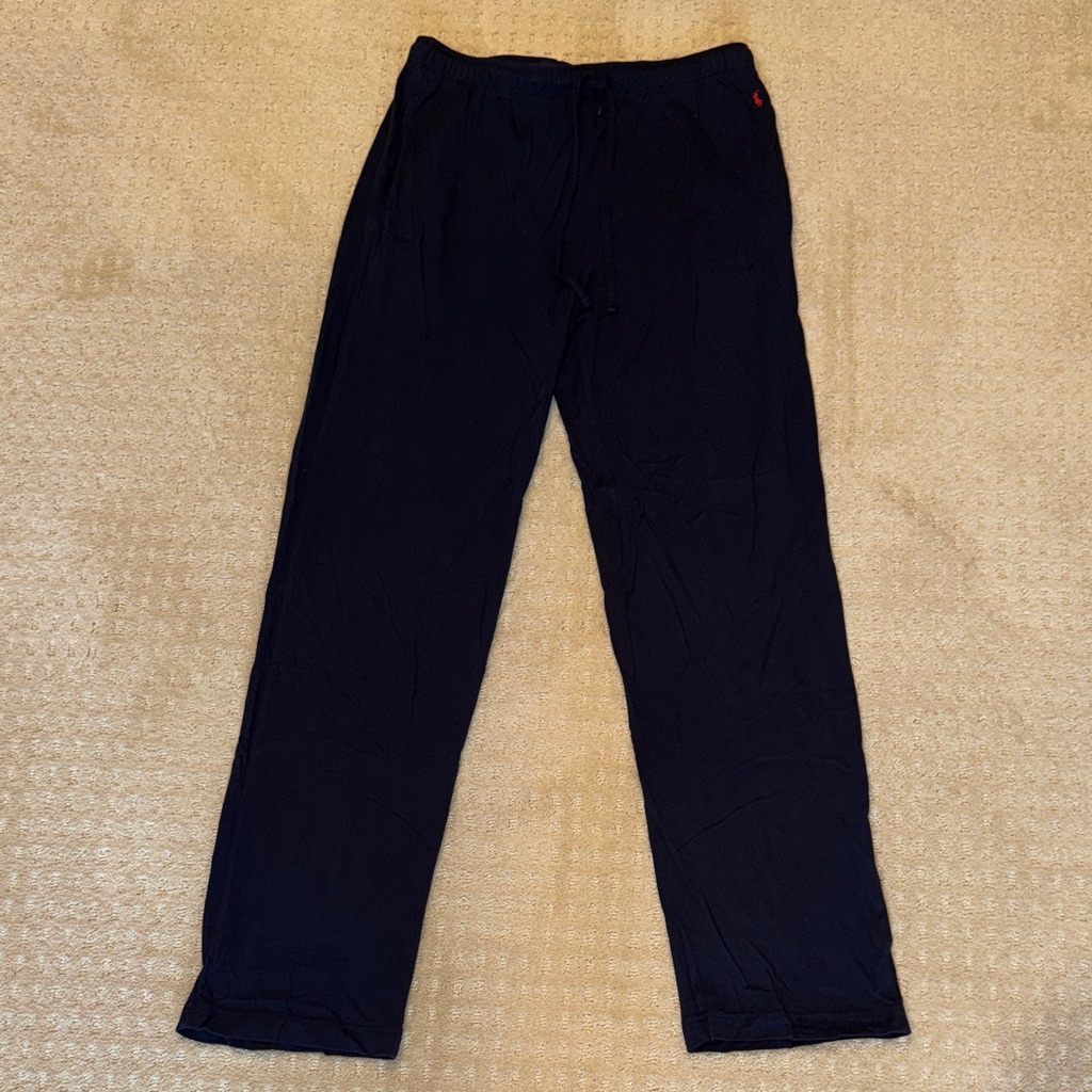 Men's Polo Navy Pajama Pants